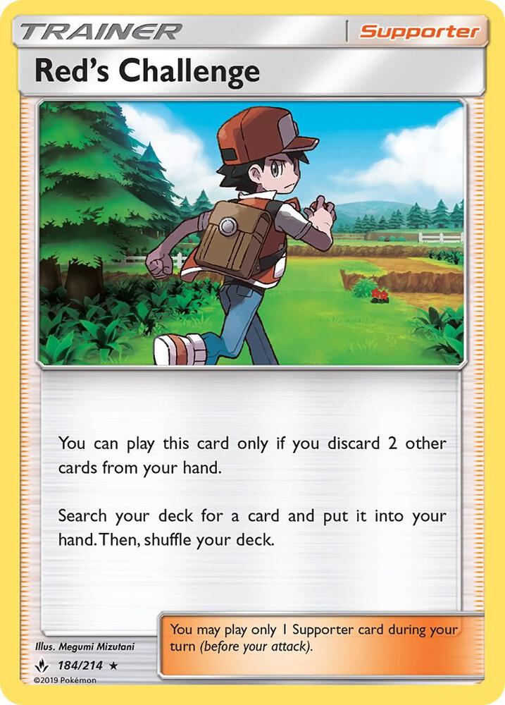 Red's Challenge card image