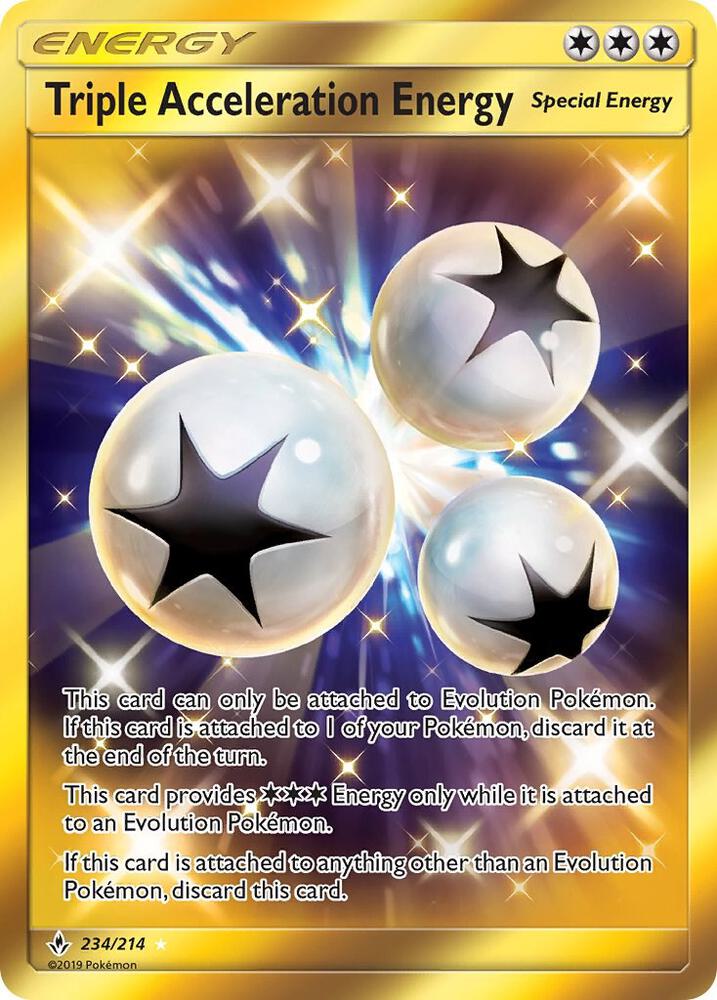 Triple Acceleration Energy (Secret) card image