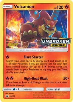Volcanion - SM179 (Prerelease) [Staff] card image