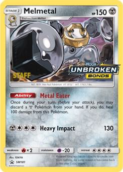 Melmetal - SM181 (Prerelease) [Staff] card image