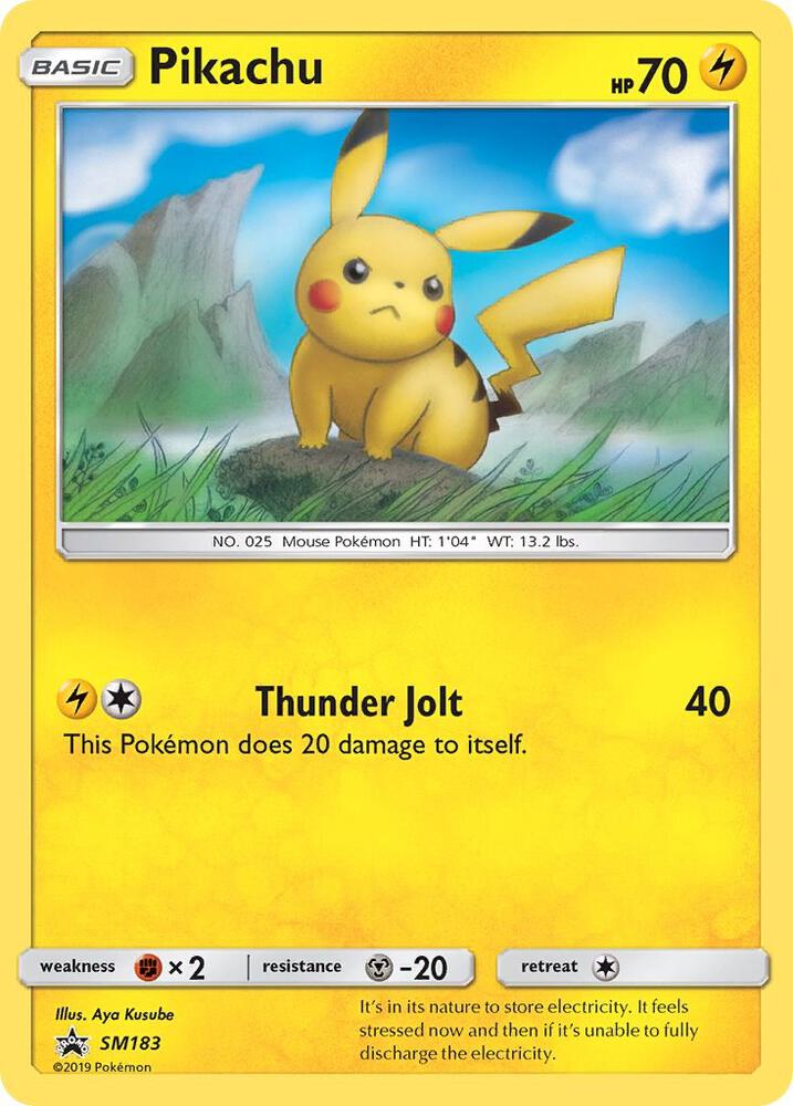Pikachu - SM183 card image