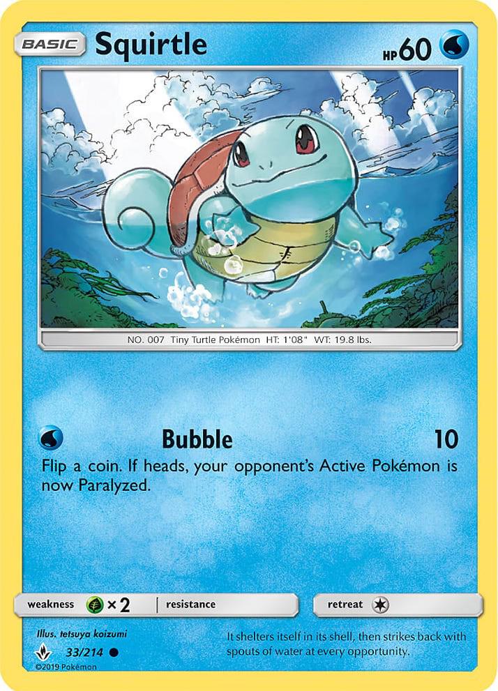 Squirtle - 33/214 (Premium Collection Promo) card image