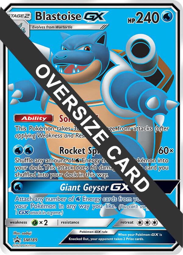 Blastoise GX - SM189 (Black Star Promos) card image