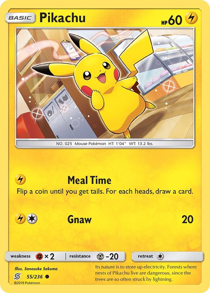 Pikachu (55) card image