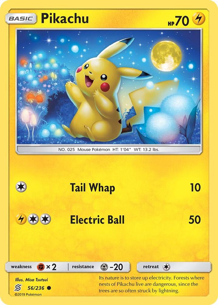 Pikachu (56) card image
