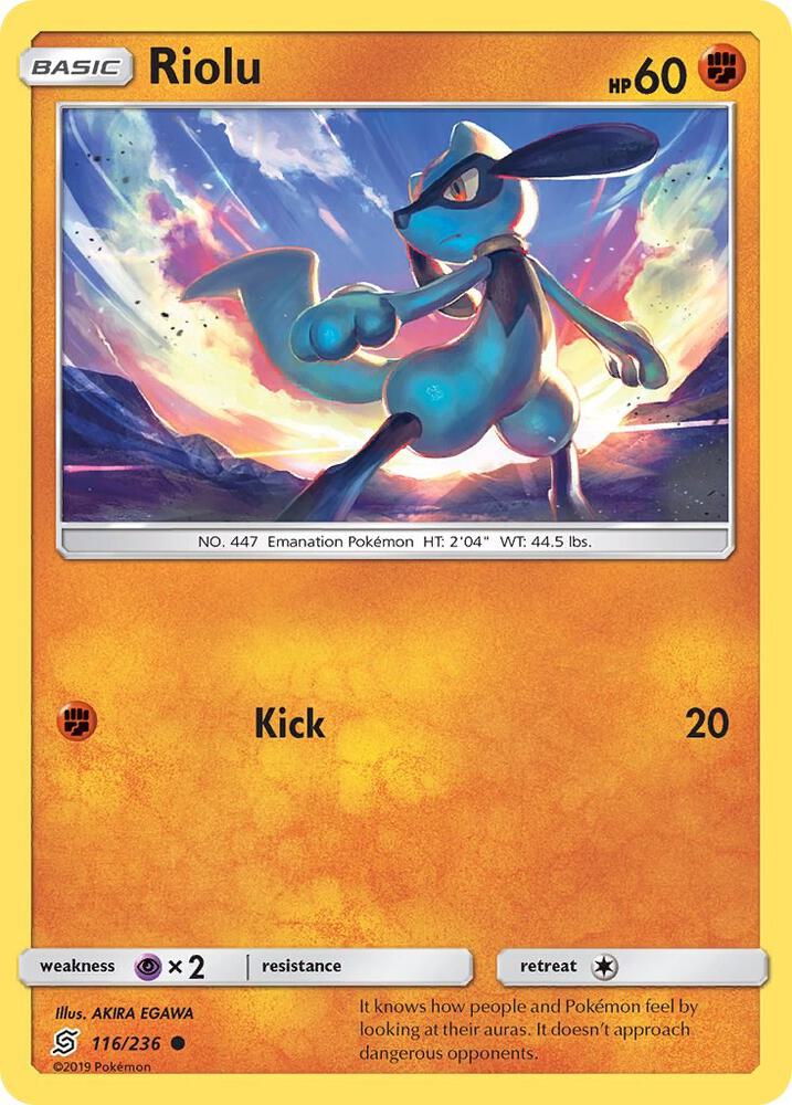 Riolu (116) card image