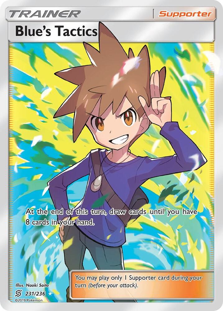 Blue's Tactics (Full Art) card image