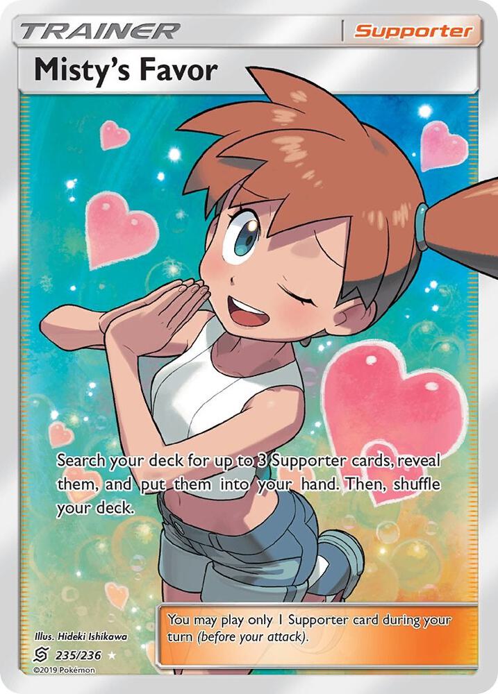 Misty's Favor (Full Art) card image