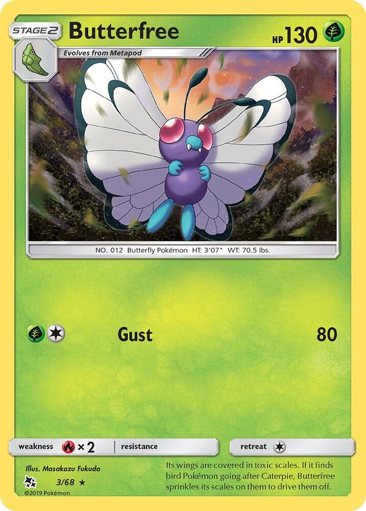 Butterfree card image