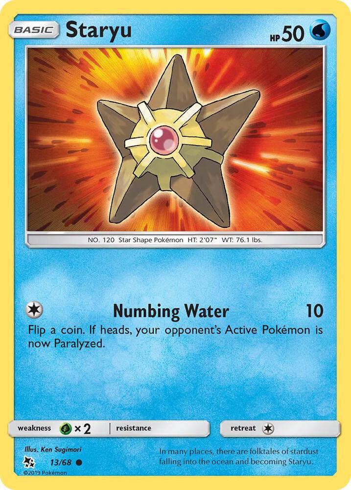 Staryu card image