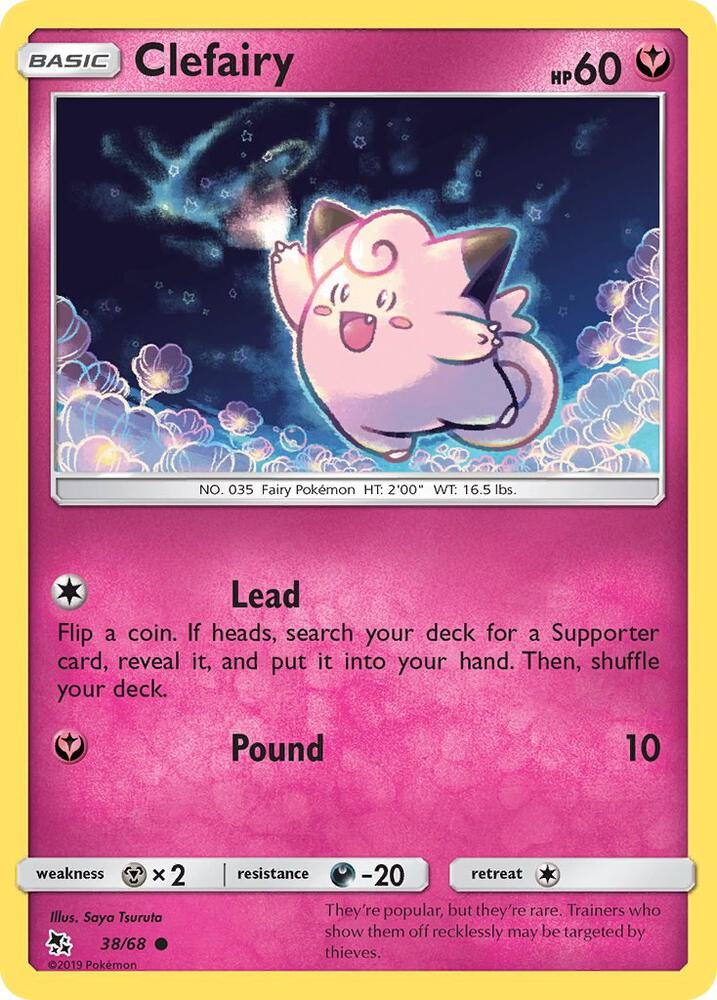 Clefairy (38) card image