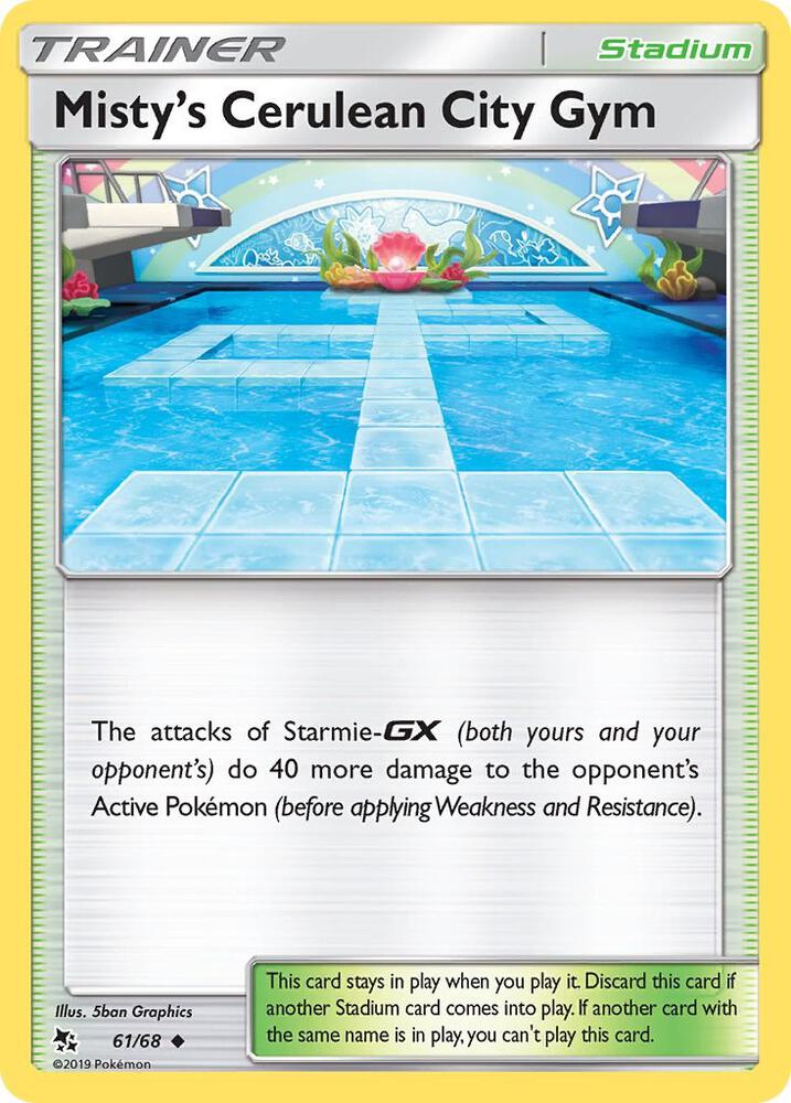 Misty's Cerulean City Gym card image