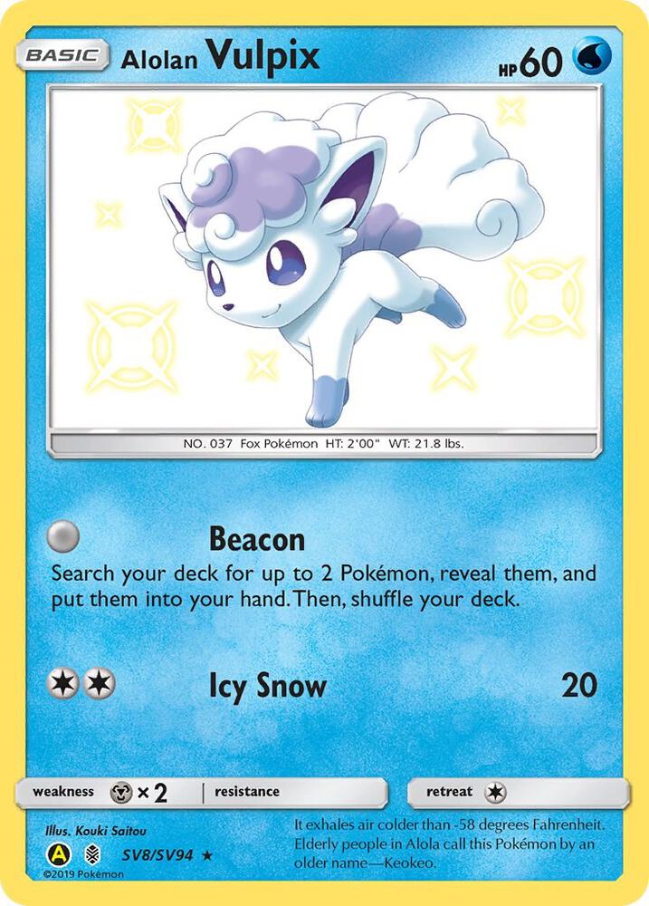 Alolan Vulpix card image