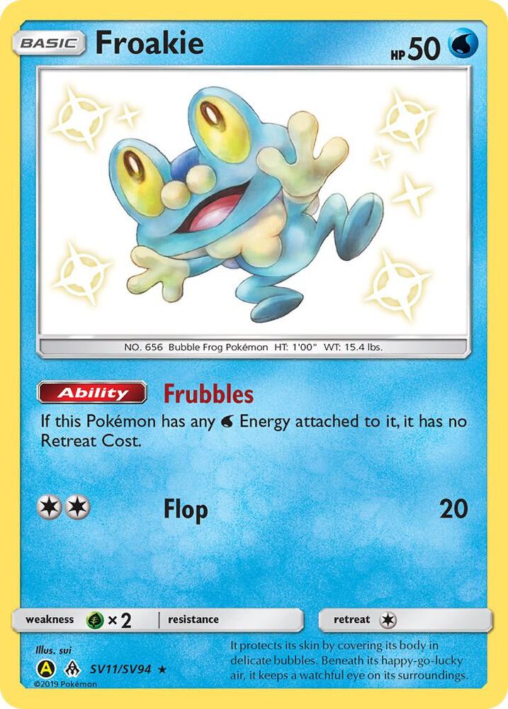 Froakie card image