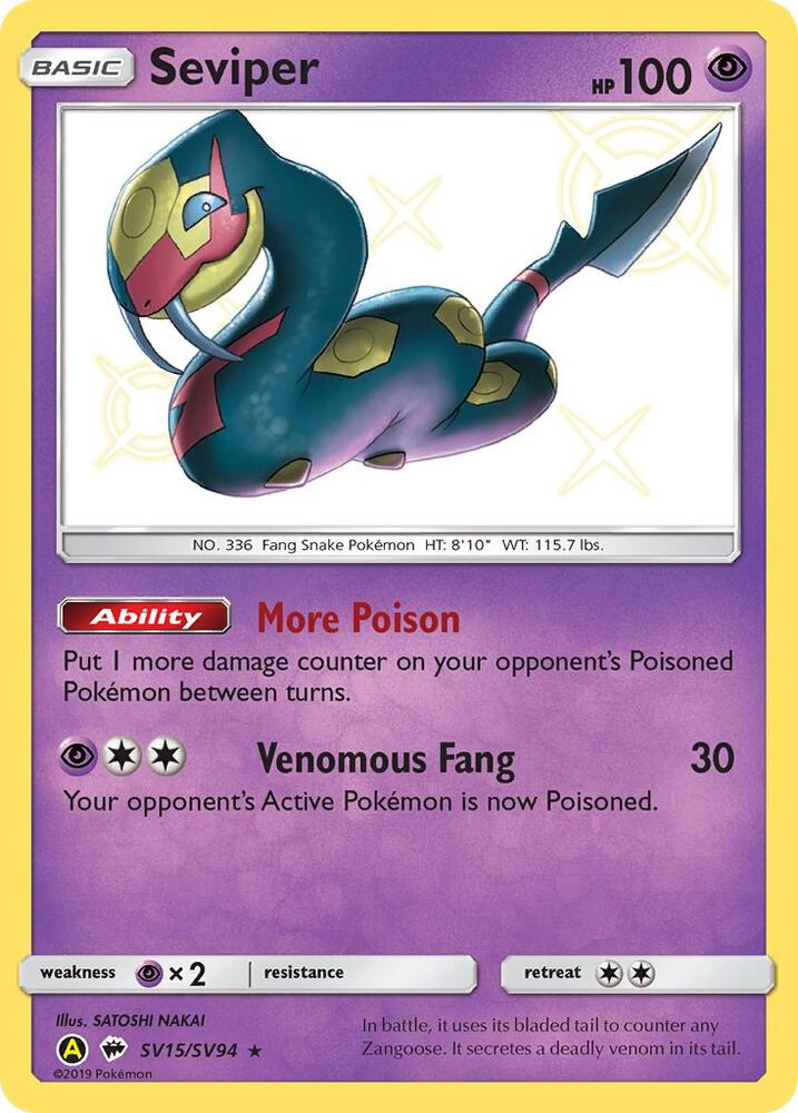 Seviper card image