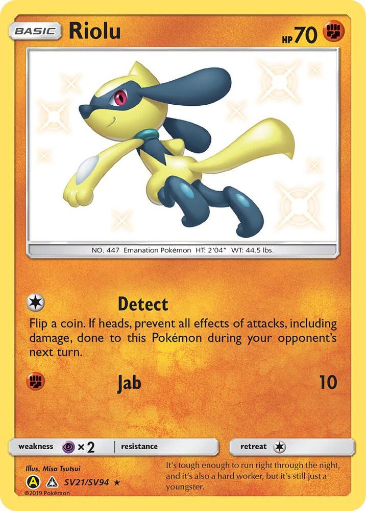 Riolu card image