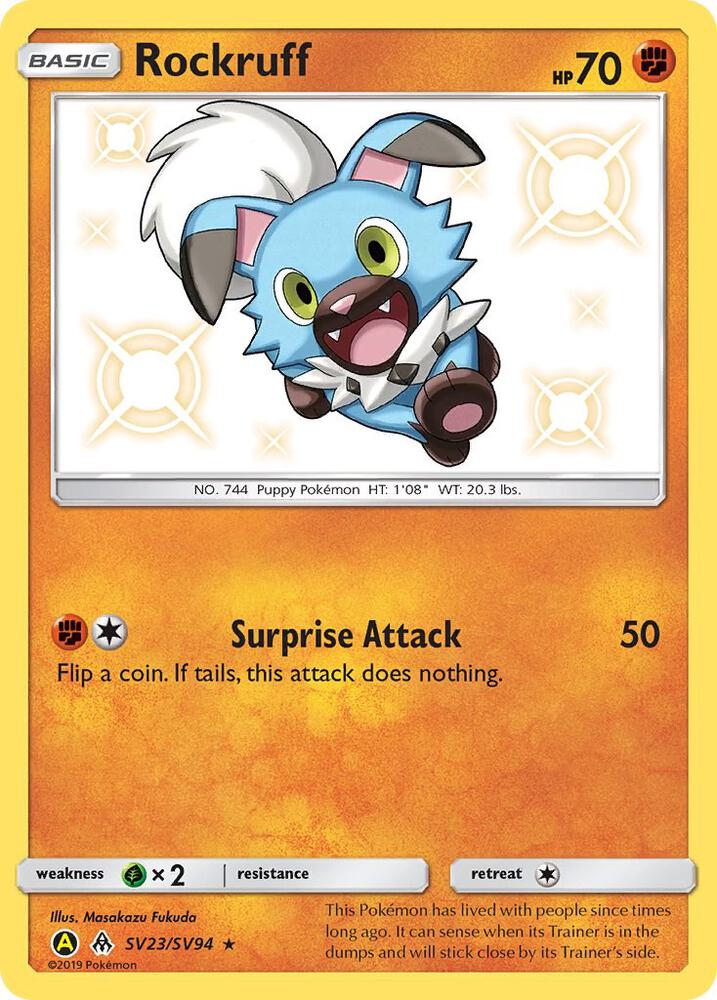 Rockruff card image