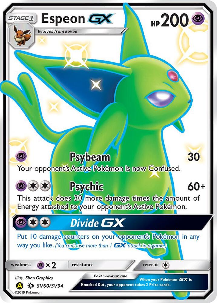 Espeon GX card image