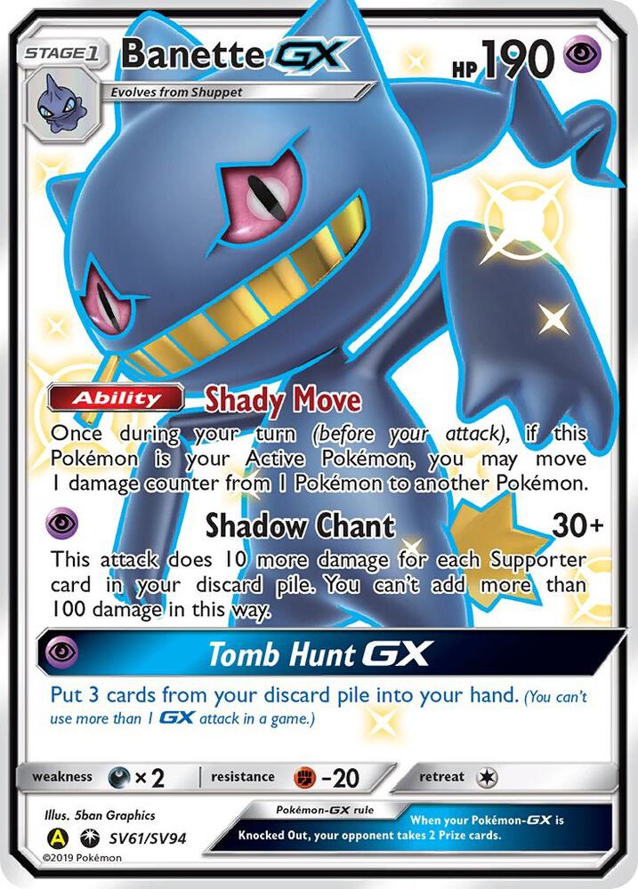 Banette GX card image