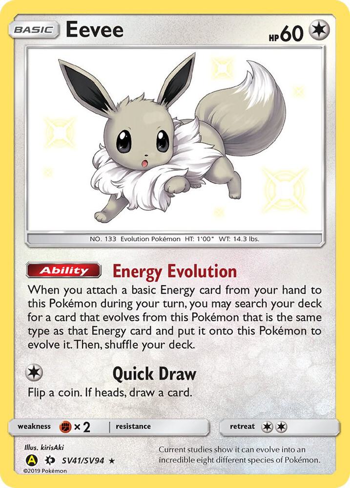 Eevee card image