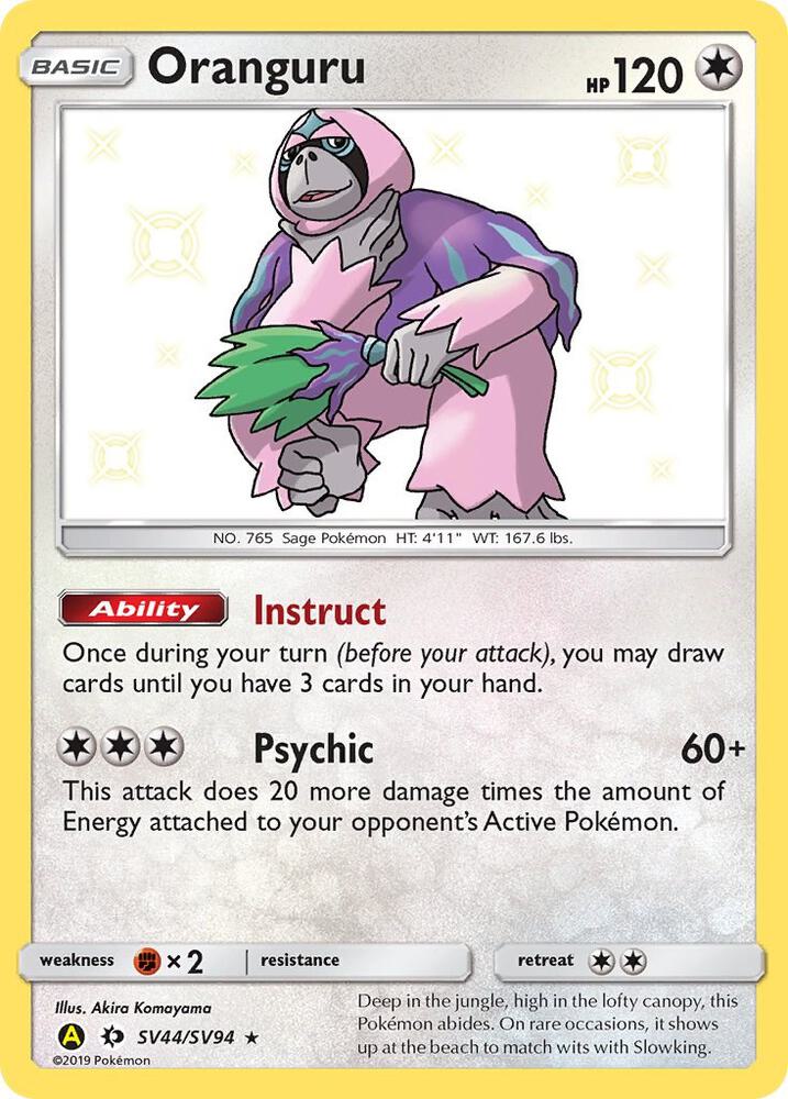 Oranguru card image