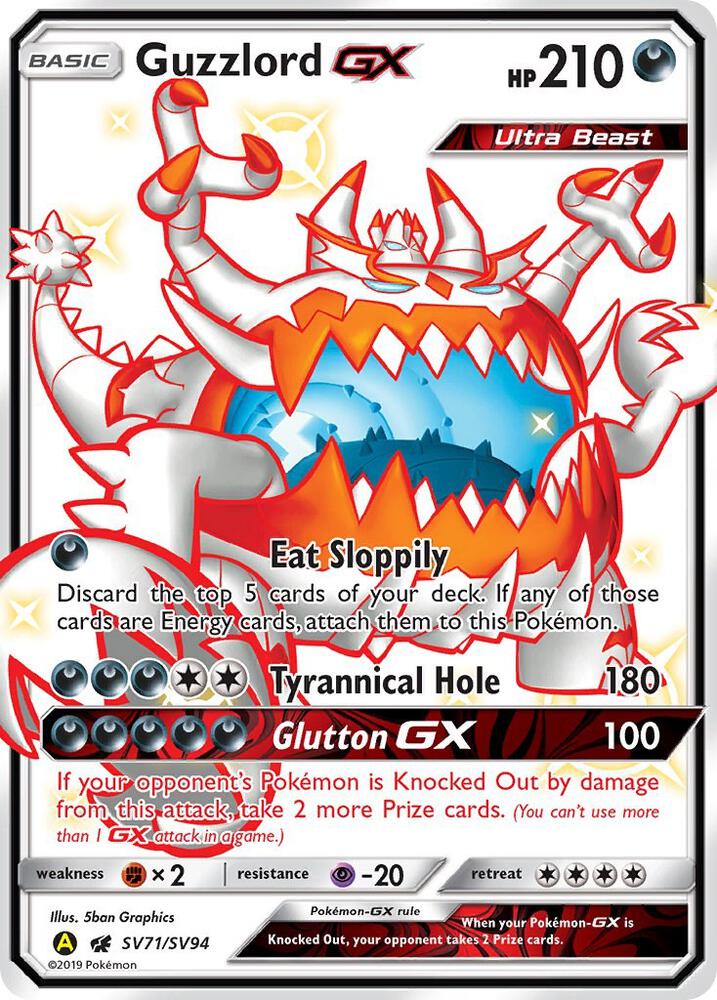 Guzzlord GX card image