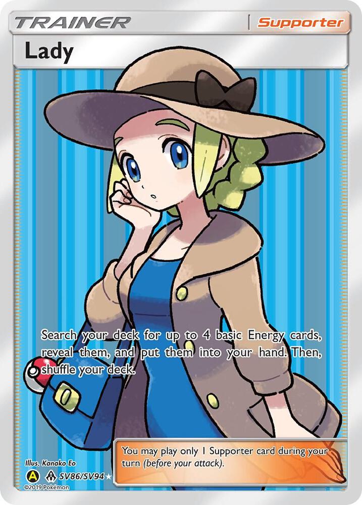 Lady card image