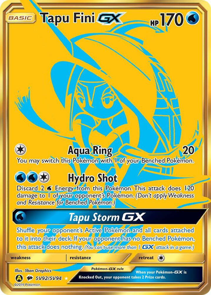 Tapu Fini GX card image