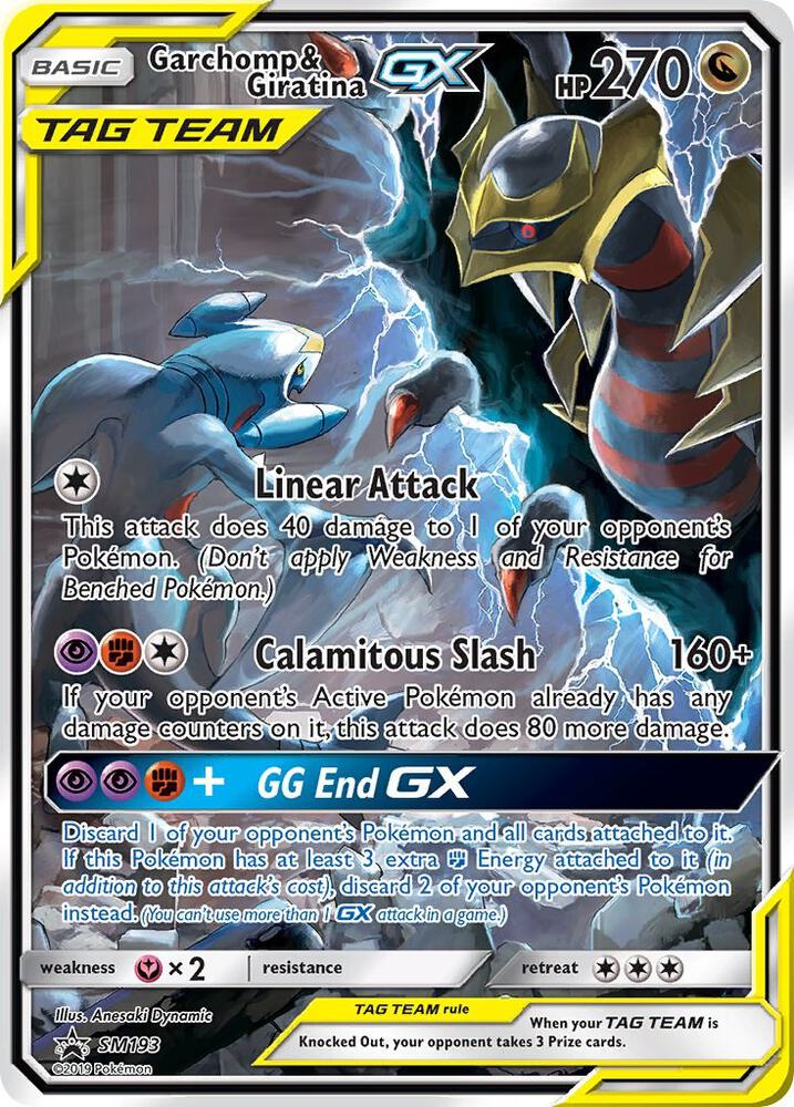 Garchomp & Giratina GX - SM193 card image
