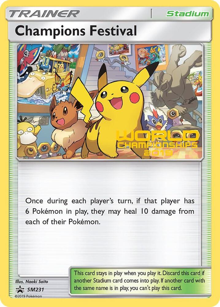 Champions Festival - SM231 (World Championships 2019) card image