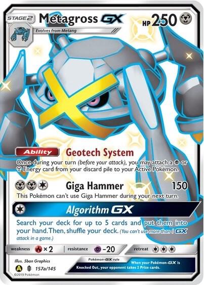 Metagross GX - 157a/145 card image
