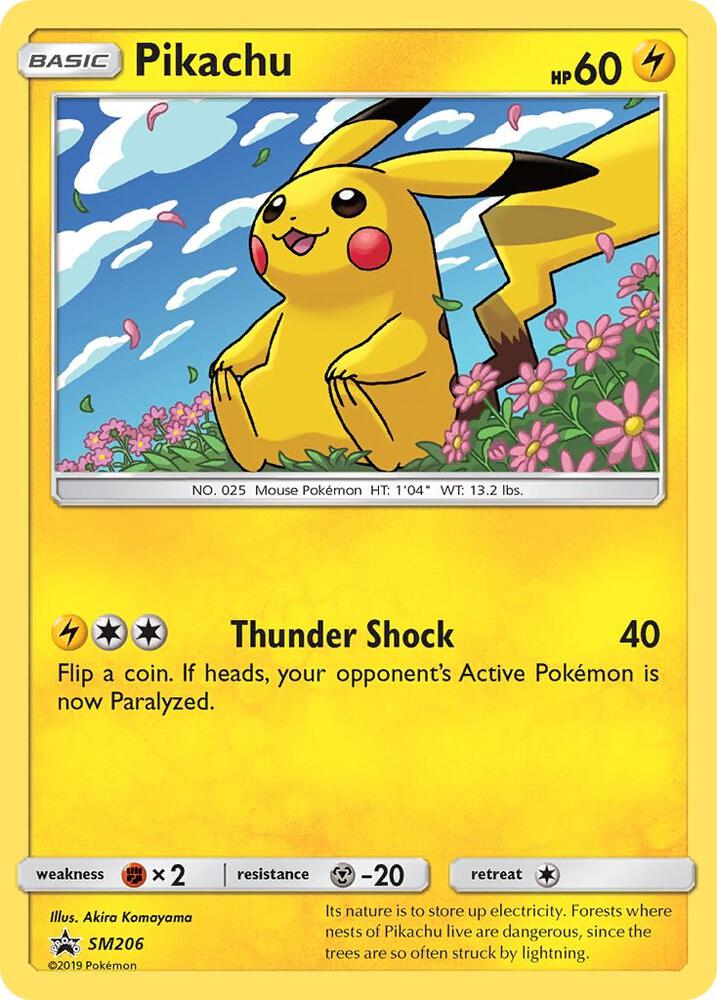 Pikachu - SM206 card image