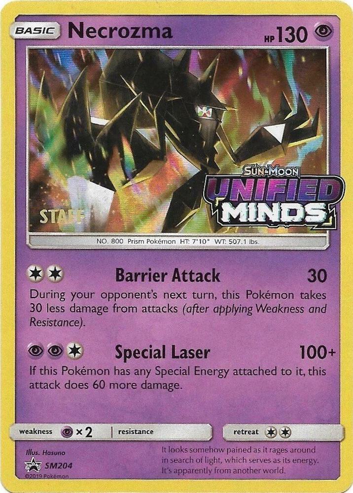 Necrozma - SM204 (Prerelease) [Staff] card image