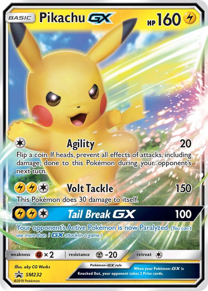 Pikachu GX - SM232 card image