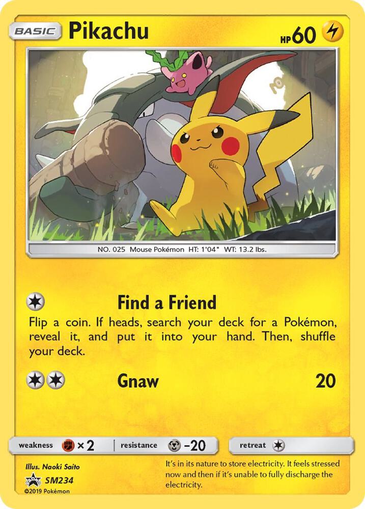 Pikachu - SM234 card image
