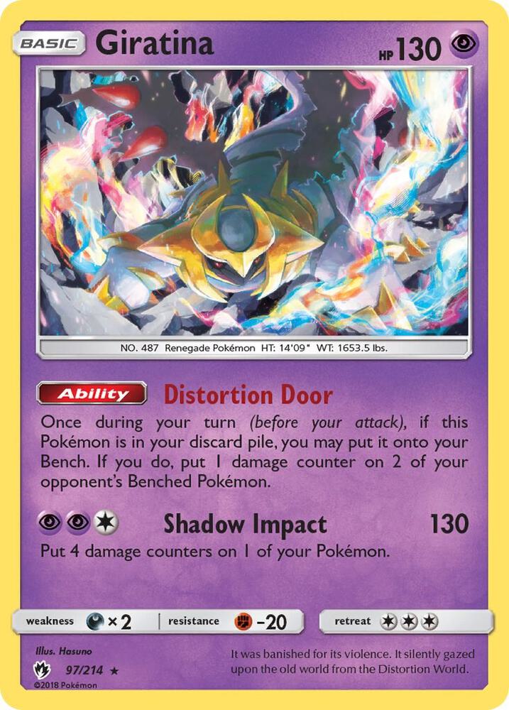 Giratina - 97/214 card image