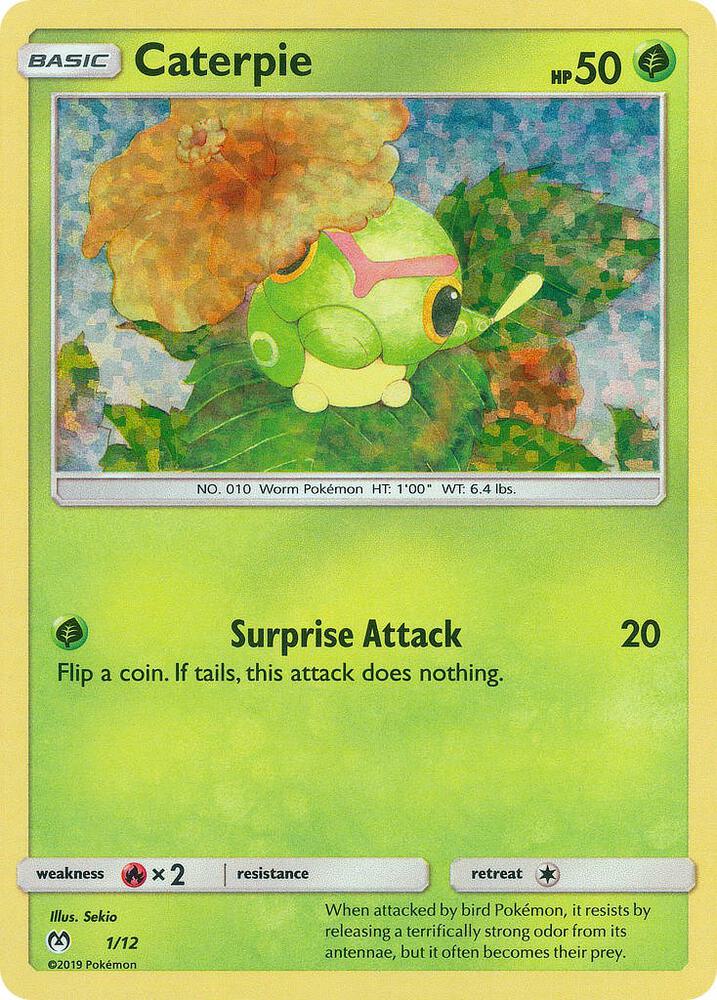 Caterpie - 1/12 card image