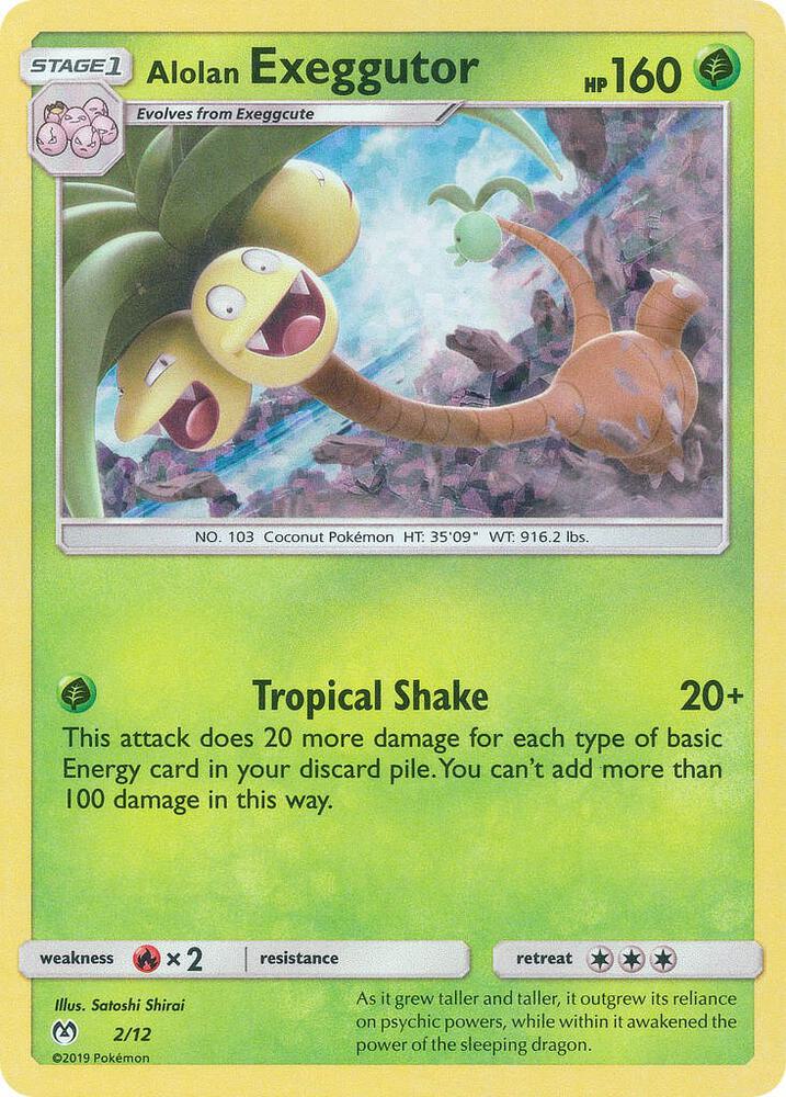 Alolan Exeggutor - 2/12 card image