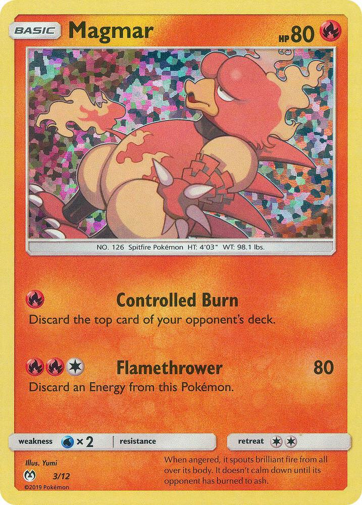 Magmar - 3/12 card image