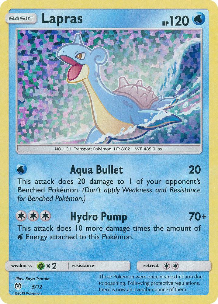 Lapras - 5/12 card image