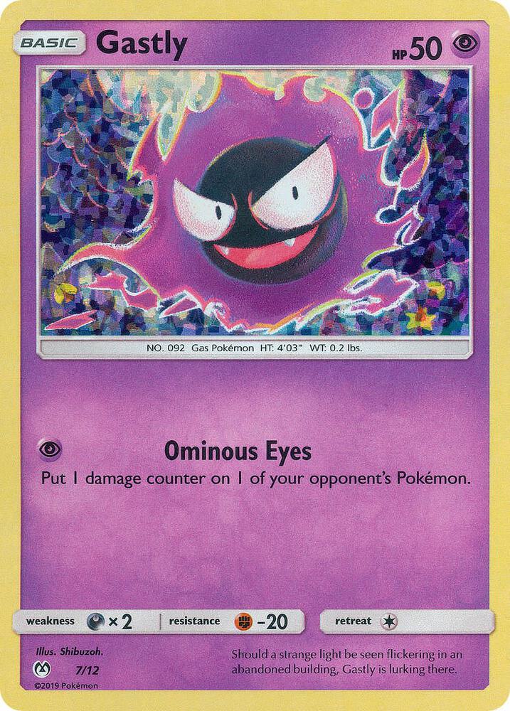 Gastly - 7/12 card image