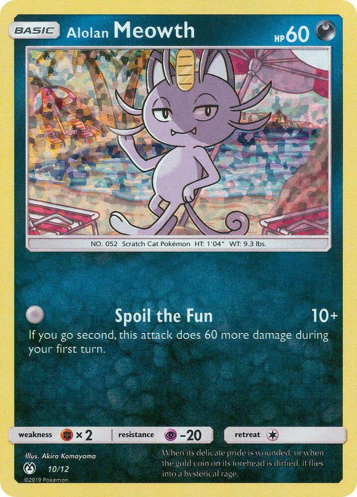 Alolan Meowth - 10/12 card image