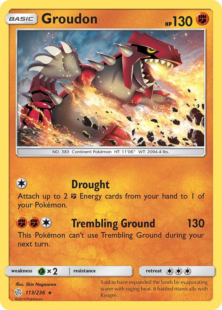 Groudon card image