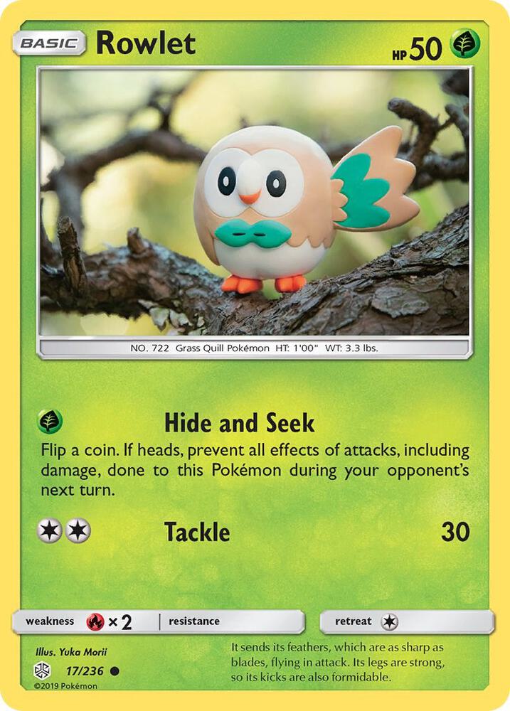 Rowlet - 17/236 card image