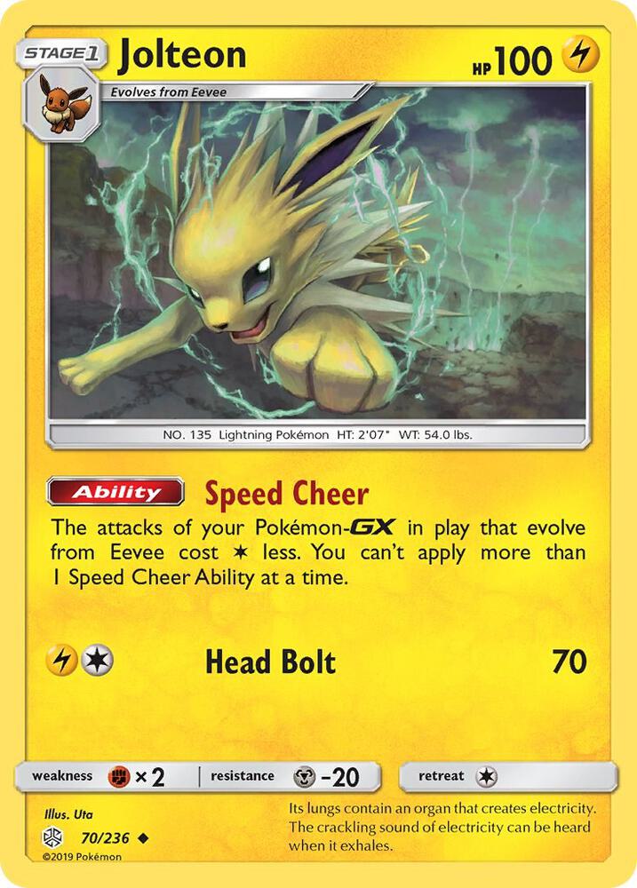 Jolteon card image