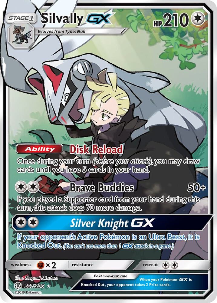 Silvally GX (Full Art) card image