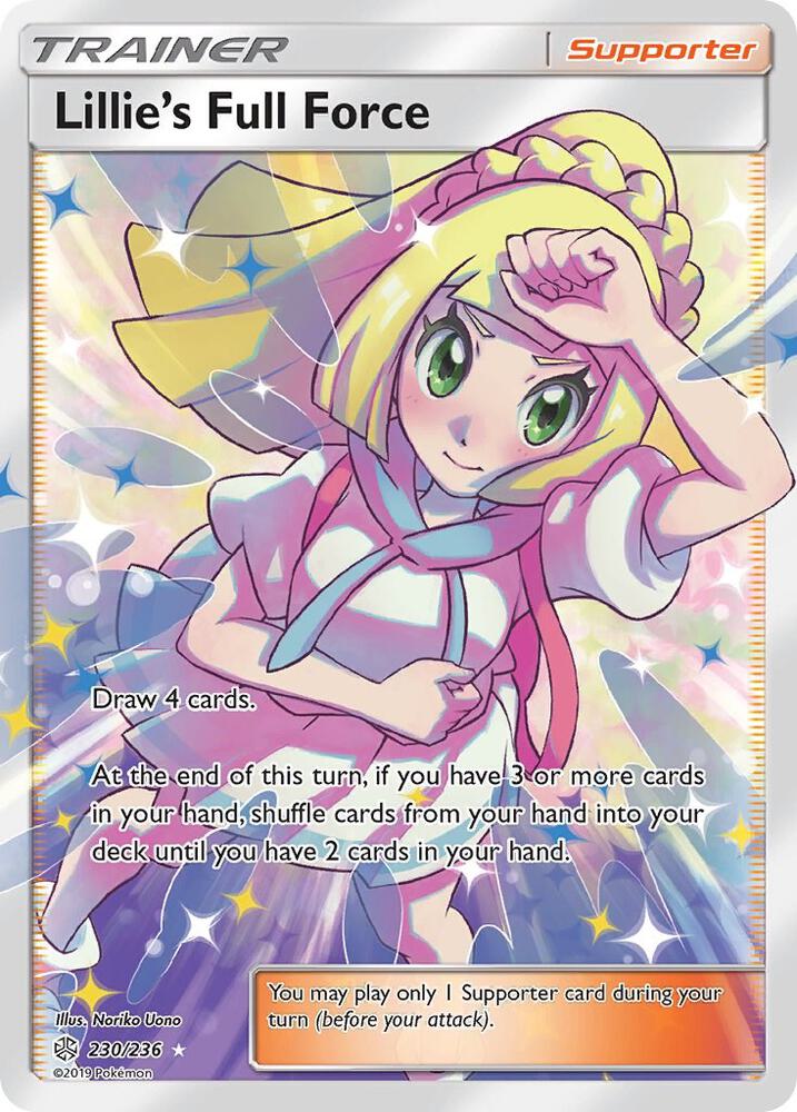 Lillie's Full Force (Full Art) card image