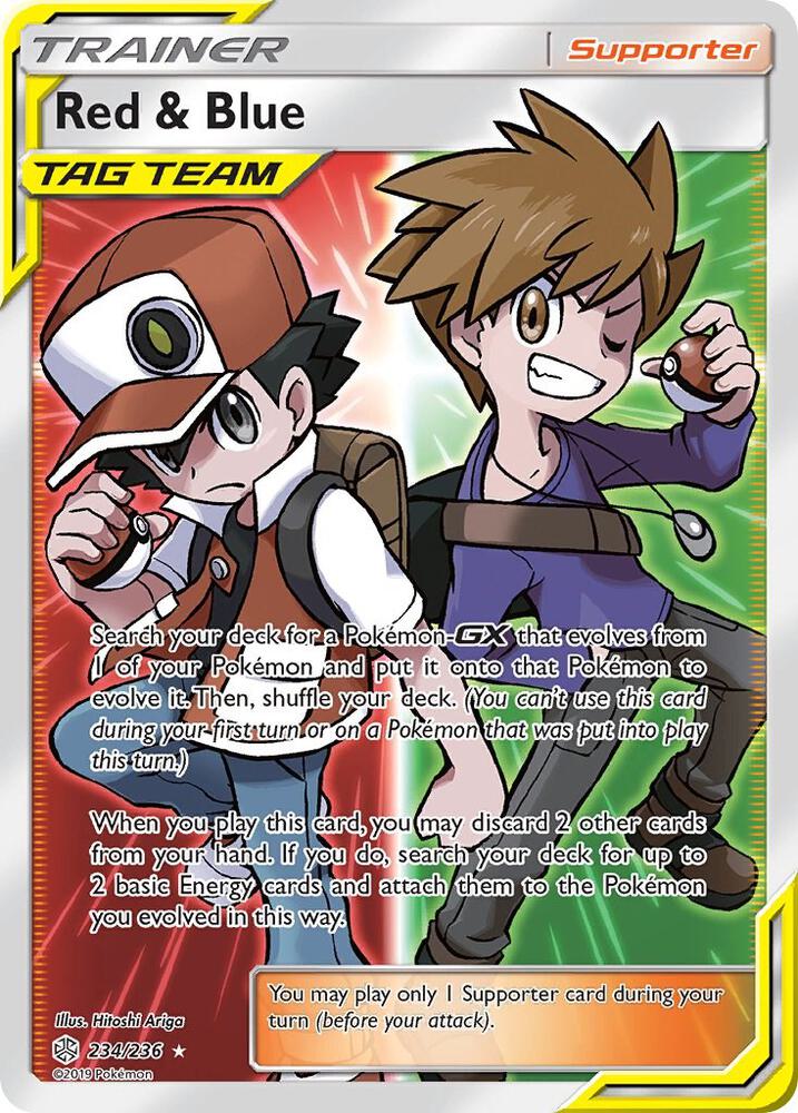 Red & Blue (Full Art) card image