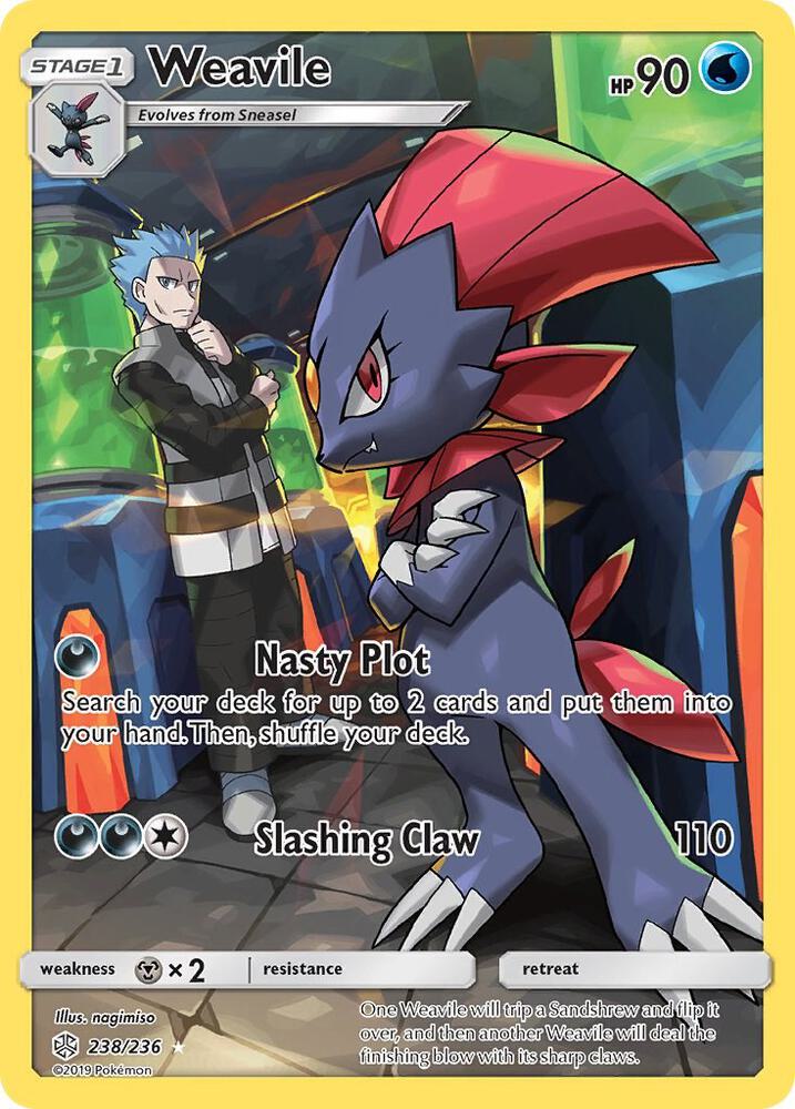 Weavile (Secret) card image