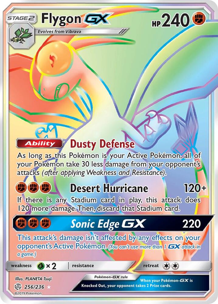 Flygon GX (Secret) card image